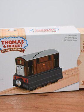 Toby Fisher Price Thomas & Friends Wooden Railway Tram Train New in Box! 2021